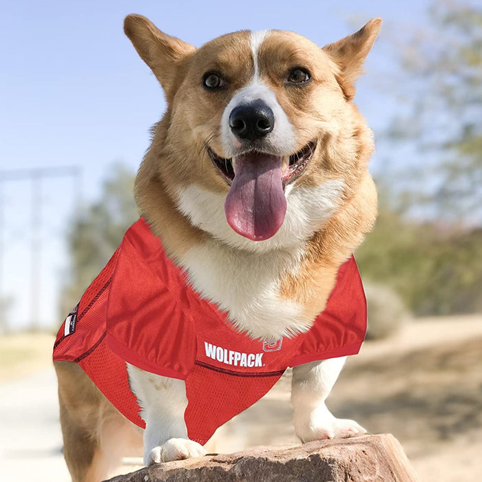 NC State Wolfpack Pet Jersey - 3 Red Rovers