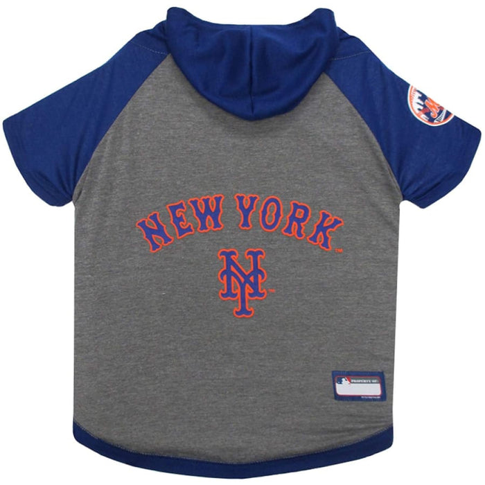 New York Mets Lightweight Pet Hoodie - 3 Red Rovers