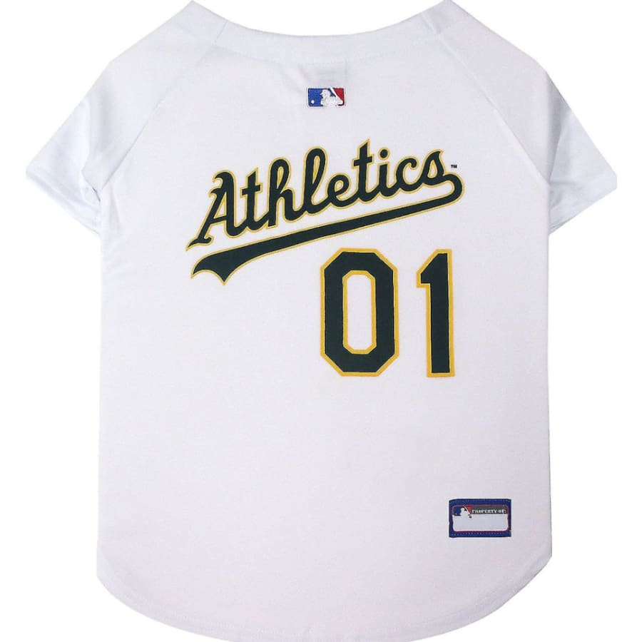 Oakland Athletics (A's) Pet Jersey – 3 Red Rovers