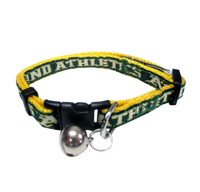 Oakland Athletics (A's) Cat Collar - 3 Red Rovers