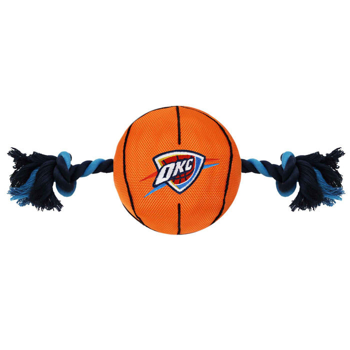 Oklahoma City Thunder Ball Rope Toys - 3 Red Rovers