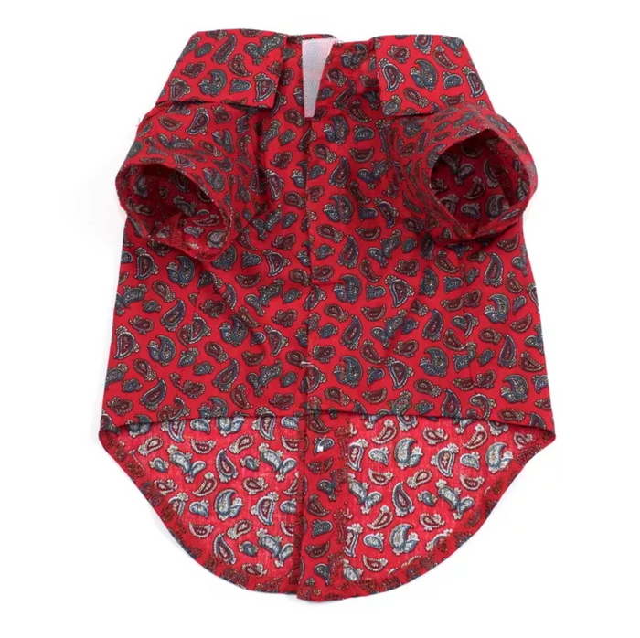 Paisley Red Shirt - 3 Red Rovers