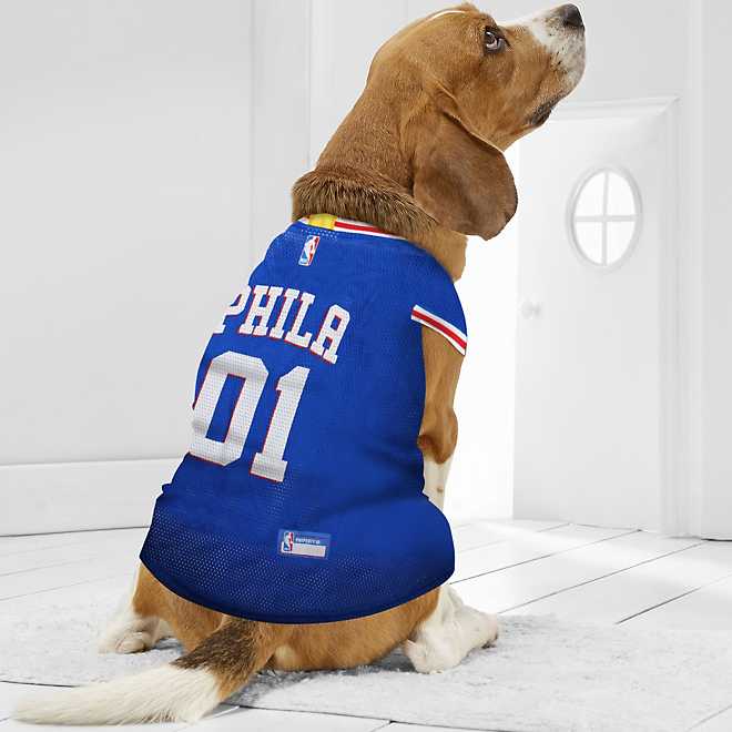 Dog sales sixers jersey