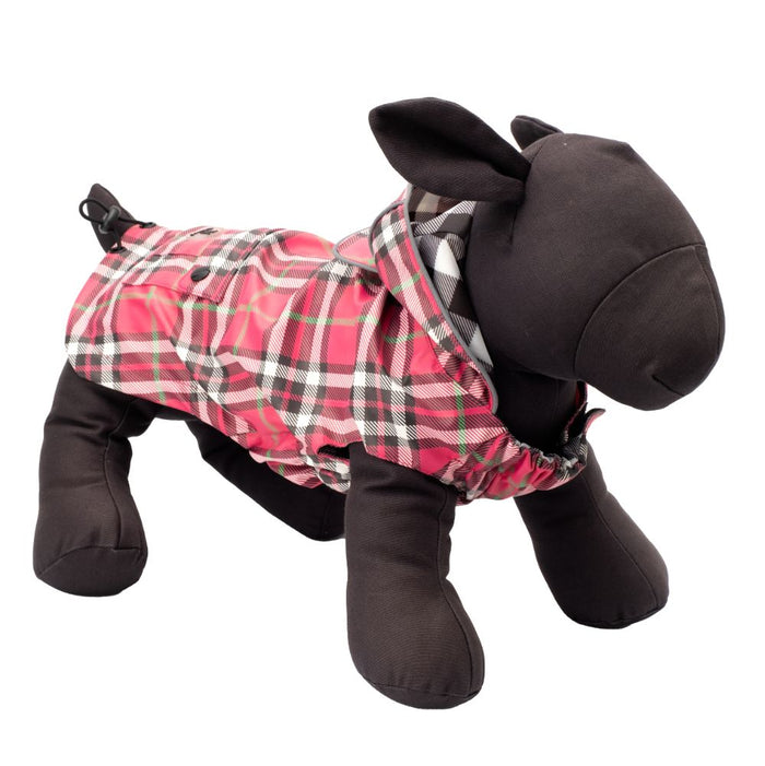Pink Plaid London Raincoat - 3 Red Rovers