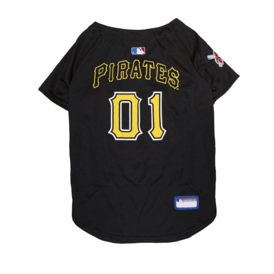 Pro Standard Pittsburgh Pirates Black/ Taping T-Shirt