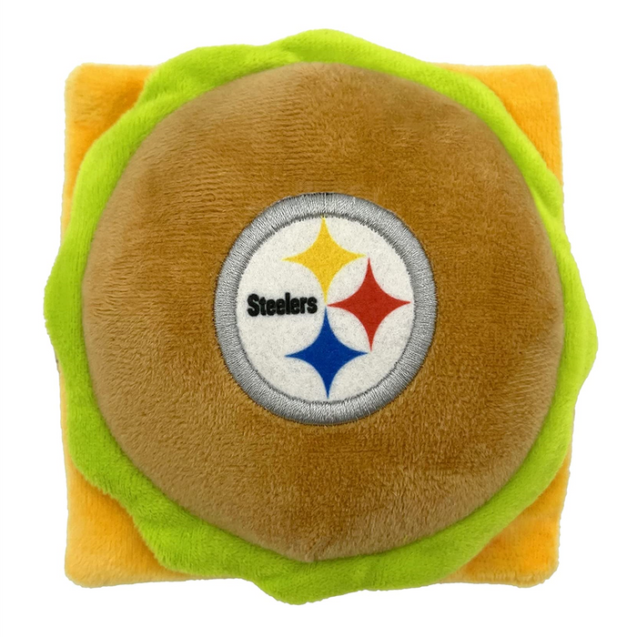 Pittsburgh Steelers Hamburger Plush Toys - 3 Red Rovers