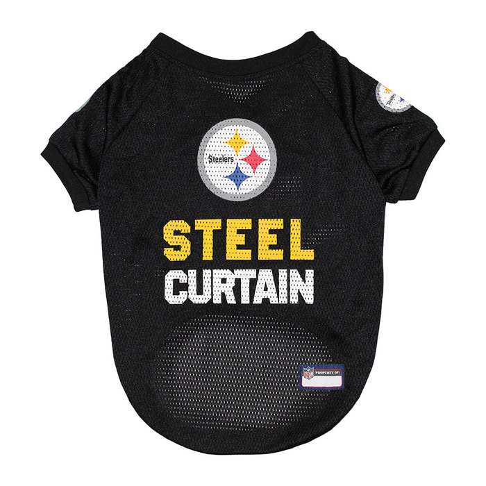 Pittsburgh Steelers Mesh Pet Shirt - 3 Red Rovers