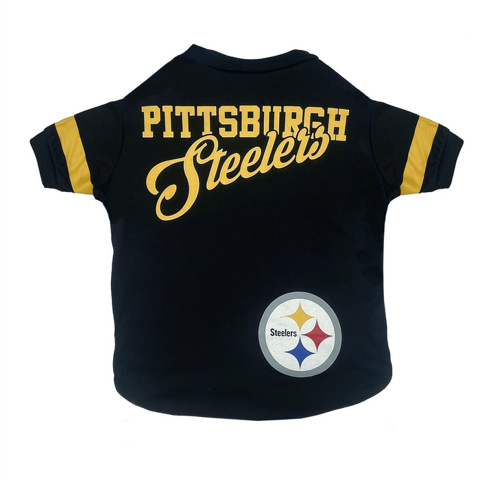 Pittsburgh Steelers Stripe Tee Shirt - 3 Red Rovers