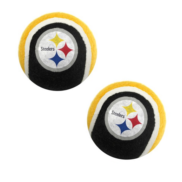 Pittsburgh Steelers Tennis Balls - 3 Red Rovers