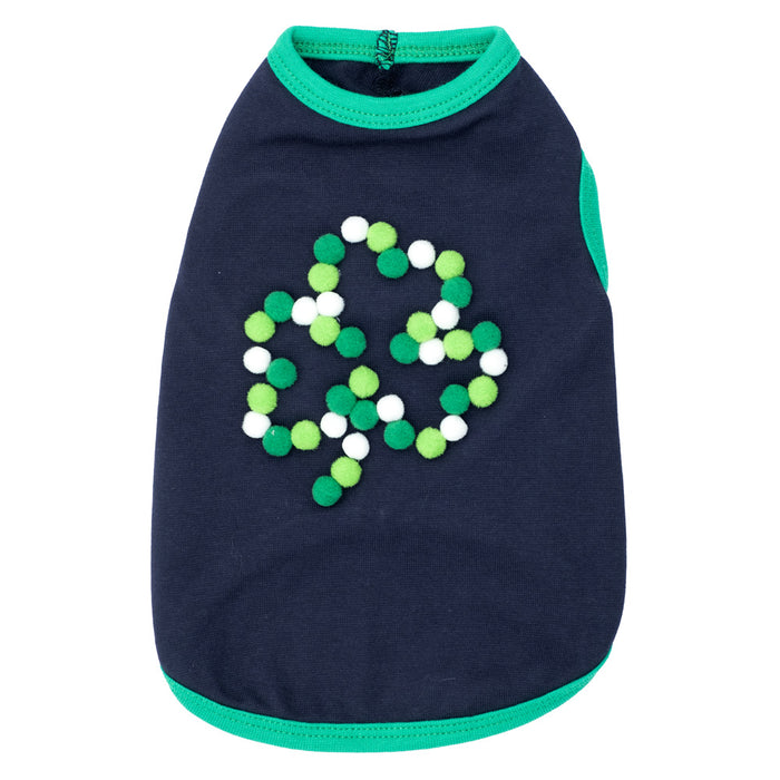 Pom Pom Shamrock Lightweight Tee Shirt - 3 Red Rovers
