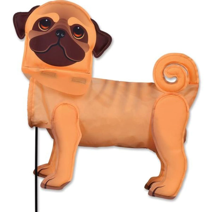 Pug Windicator Weather Vane - 3 Red Rovers