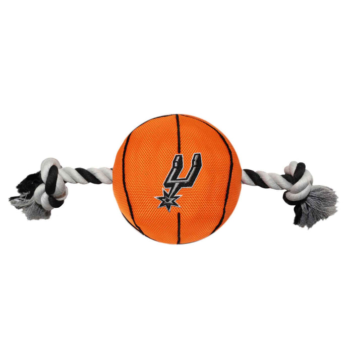 San Antonio Spurs Ball Rope Toys - 3 Red Rovers