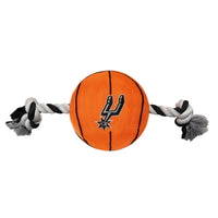 San Antonio Spurs Ball Rope Toys - 3 Red Rovers
