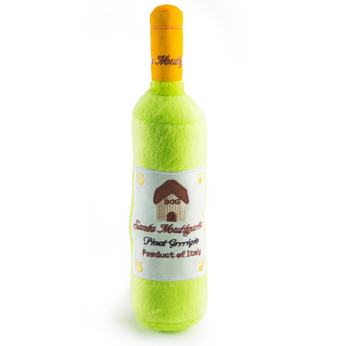 Santa Muttgarita Pinot Grrrigio Bottle Toy - 3 Red Rovers