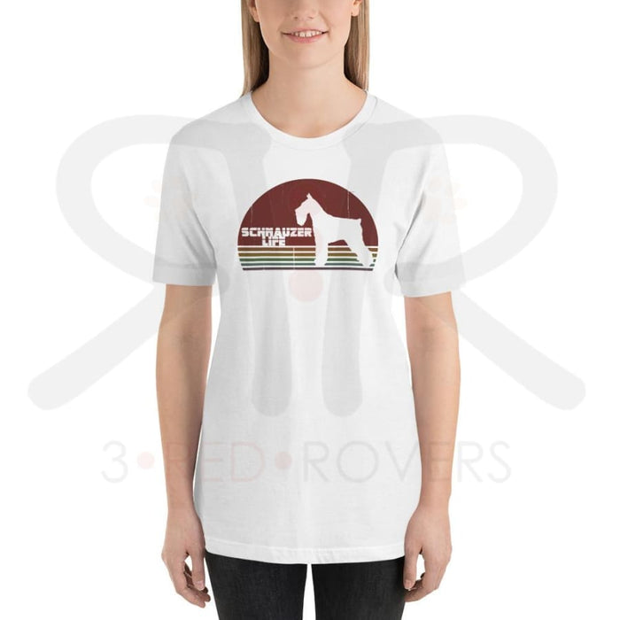 Schnauzer Life Unisex Tee - 3 Red Rovers