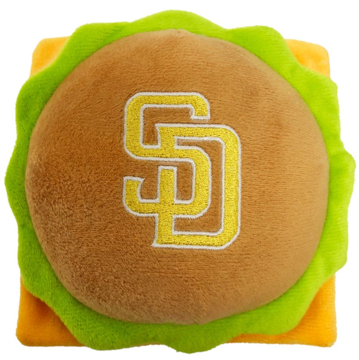 San Diego Padres Hamburger Plush Toys - 3 Red Rovers