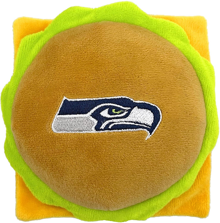 Seattle Seahawks Hamburger Plush Toys - 3 Red Rovers