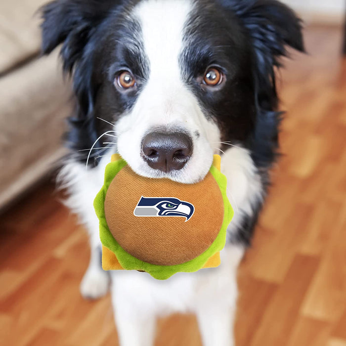 Seattle Seahawks Hamburger Plush Toys - 3 Red Rovers