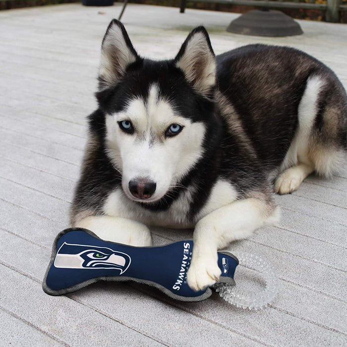 Seattle Seahawks Dental Tug Toys - 3 Red Rovers