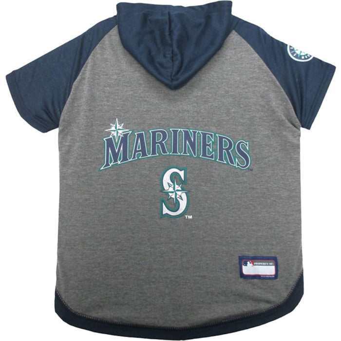 Seattle Mariners Lightweight Pet Hoodie - 3 Red Rovers