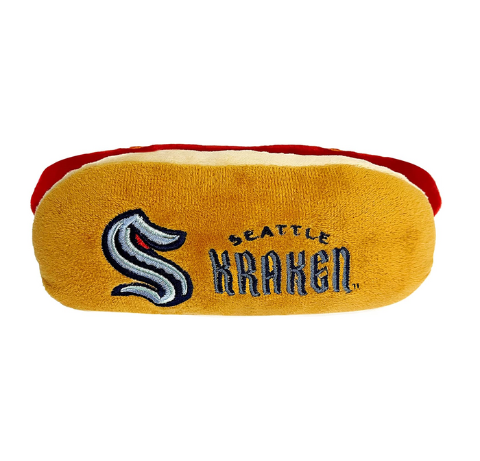 Seattle Kraken Hot Dog Plush Toys - 3 Red Rovers