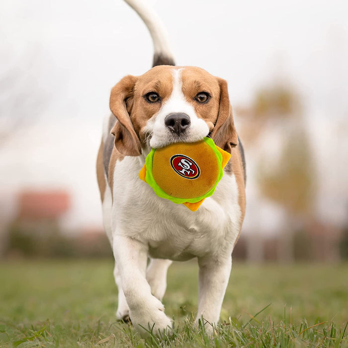 San Francisco 49ers Hamburger Plush Toys - 3 Red Rovers