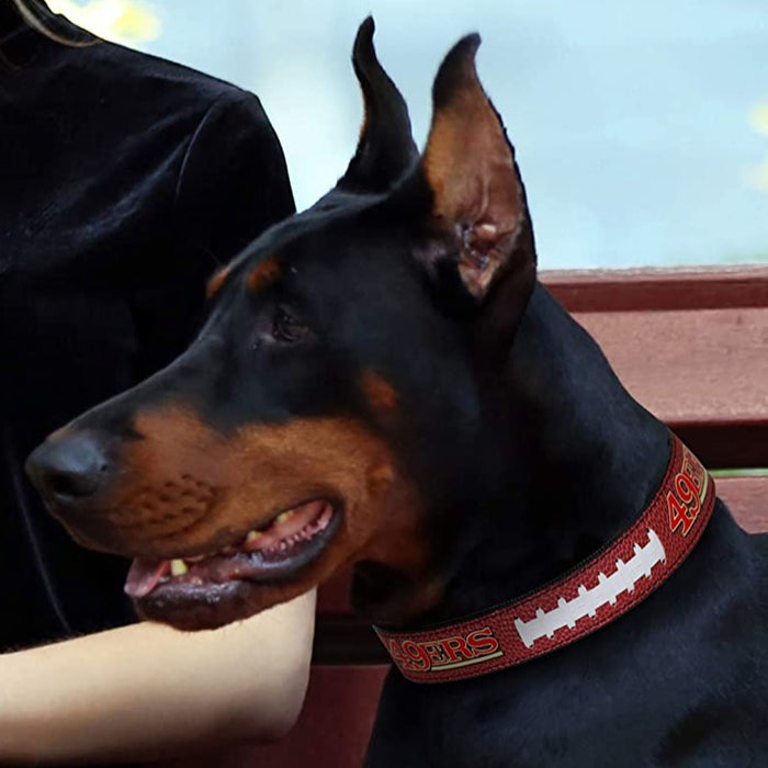 San Francisco 49ers Pro Dog Collar - 3 Red Rovers