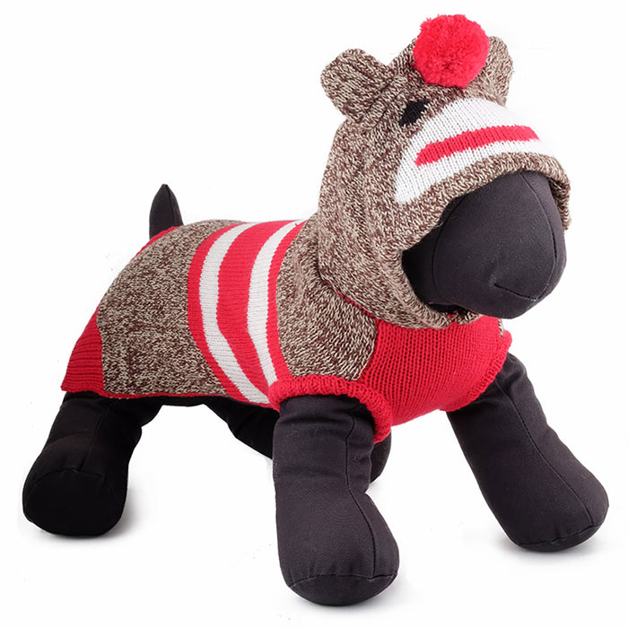 Sock Monkey Lightweight Hoodie - 3 Red Rovers