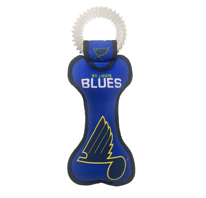 St Louis Blues Dental Tug Toy - 3 Red Rovers