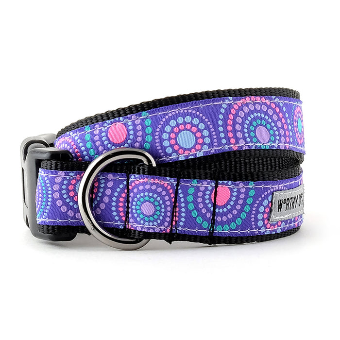 Sunburst Purple Collection Dog Collar or Leads - 3 Red Rovers