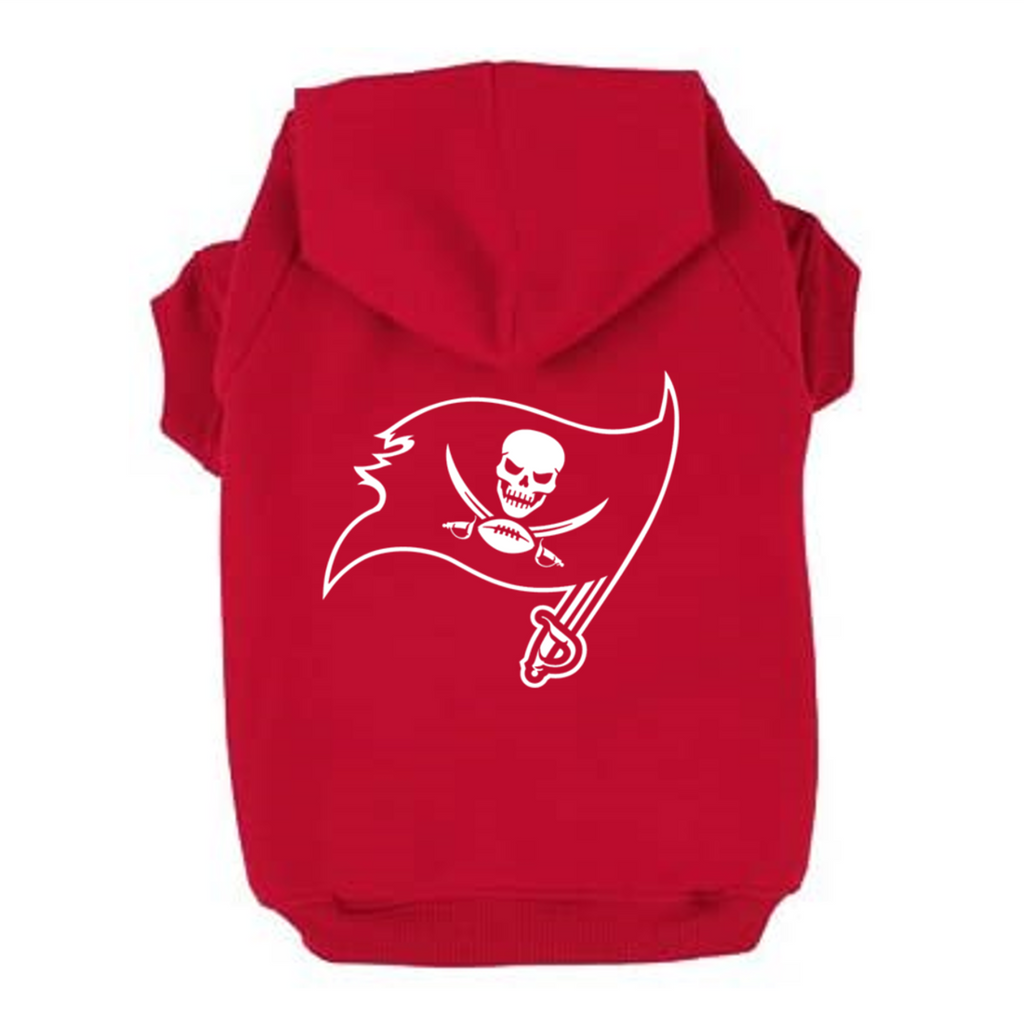 Tampa Bay Buccaneers Handmade Pet Hoodies – 3 Red Rovers