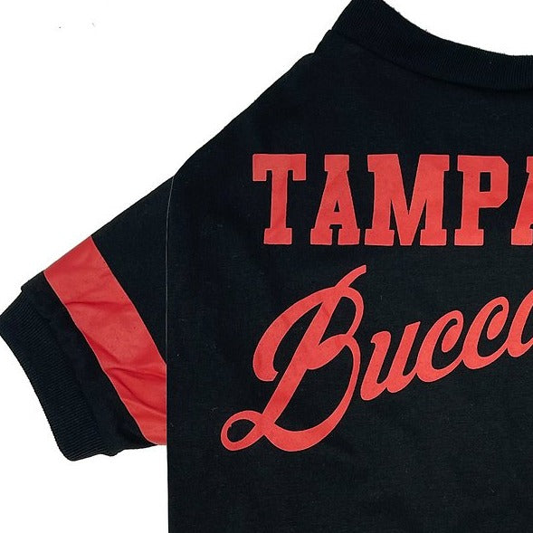 Tampa Bay Buccaneers Stripe Tee Shirt - 3 Red Rovers