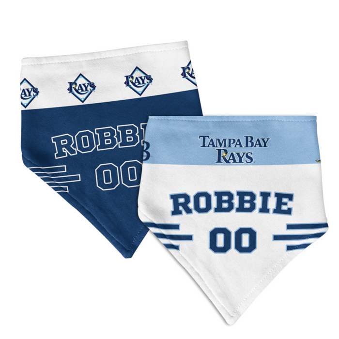 Tampa Bay Rays Home/Road Personalized Reversible Bandana - 3 Red Rovers