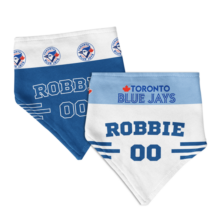 Toronto Blue Jays Home/Road Personalized Reversible Bandana - 3 Red Rovers