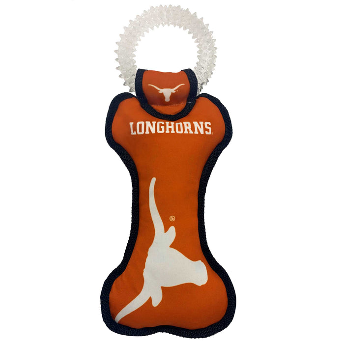 TX Longhorns Dental Tug Toys - 3 Red Rovers