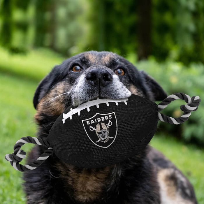 Vegas Raiders Football Rope Toys - 3 Red Rovers