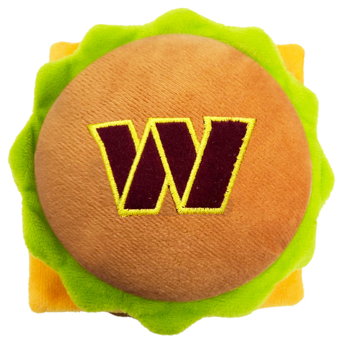 Washington Commanders Hamburger Plush Toys - 3 Red Rovers