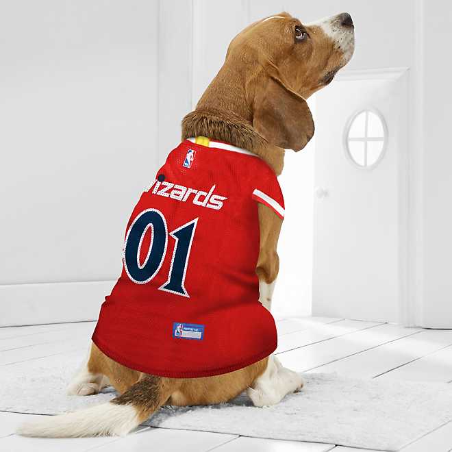 Washington Wizards Pet Jersey - 3 Red Rovers