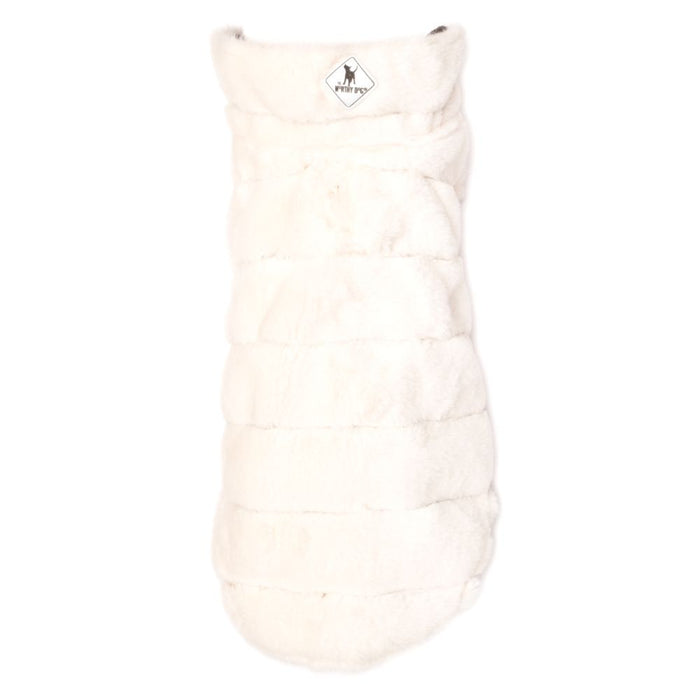 Winter White Fur-Faux Coat - 3 Red Rovers