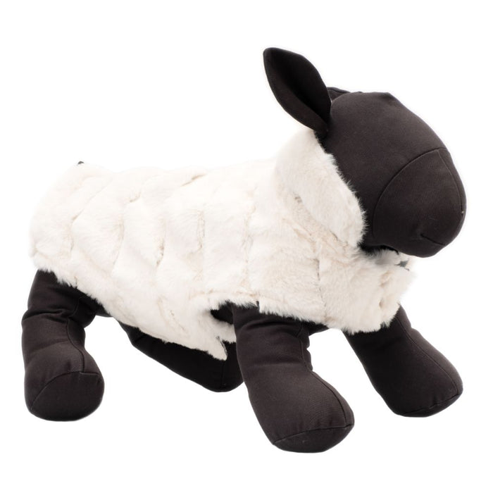 Winter White Fur-Faux Coat - 3 Red Rovers