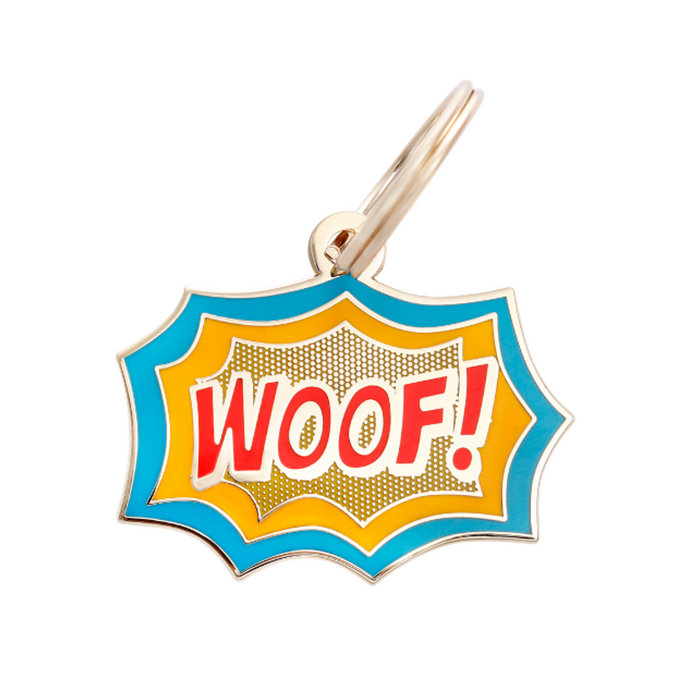 Woof! Pet ID Tag - 3 Red Rovers
