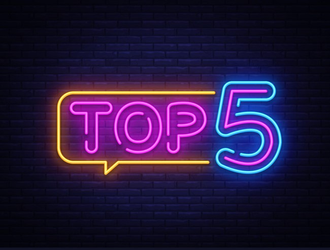 This Week's TOP 5