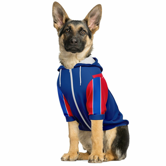 Crystal Palace FC 25/26 Home Kit inspired Pet Zip Hoodies