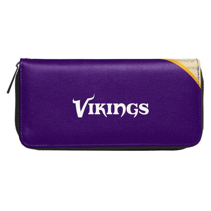 Minnesota Vikings Curve Zip Organizer Wallet