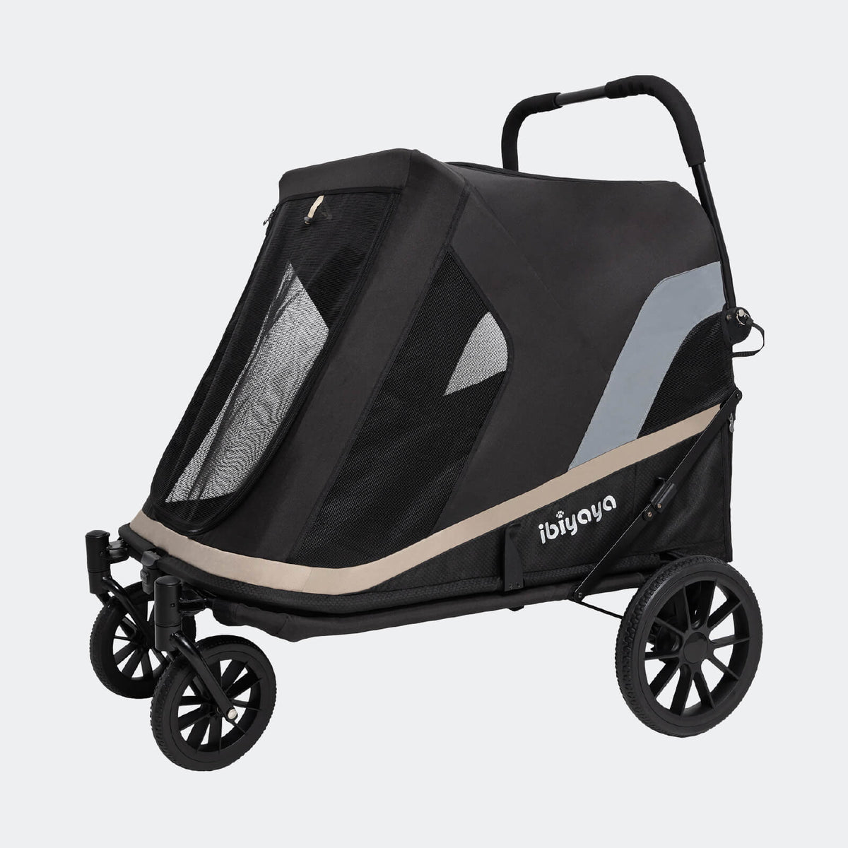 Grand Cruiser Large Dog Stroller, 4-Wheel Dog Pram for Large Breeds, Senior & Injured Pets