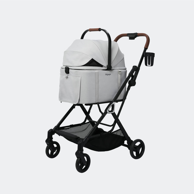 Tinker Small Detachable Pet Stroller – Compact Buggy for Cats & Small Dogs