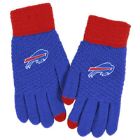 Buffalo Bills Waffle Knit Gloves