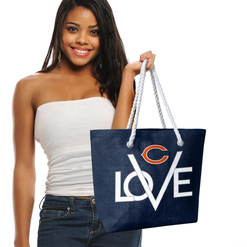 Chicago Bears Love Tote