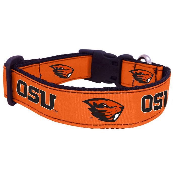 OR State Beavers Nylon Dog Collar or Leash