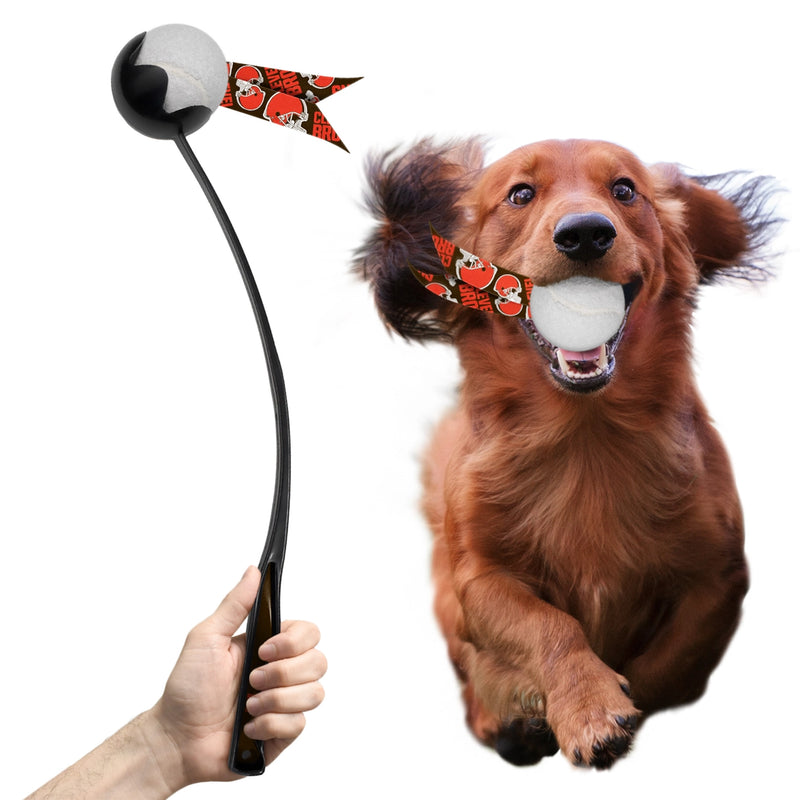 Cleveland Browns Pet Ball Launcher Toy